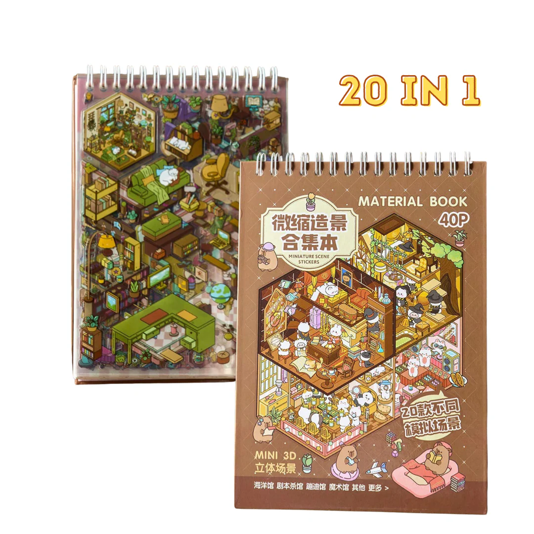 Ultimate Sticker Adventure Kit (20 in 1)