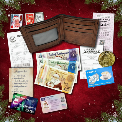 Santa Losts Wallet Kit