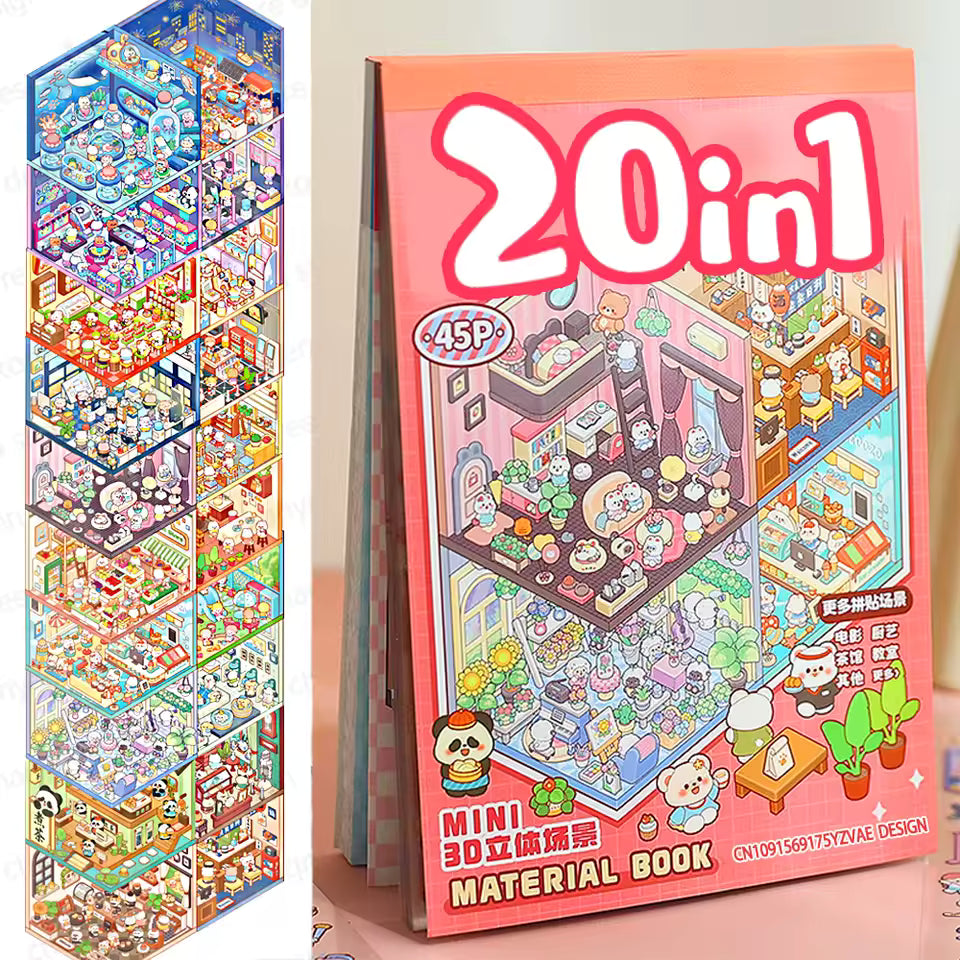 Ultimate Sticker Adventure Kit (20 in 1)