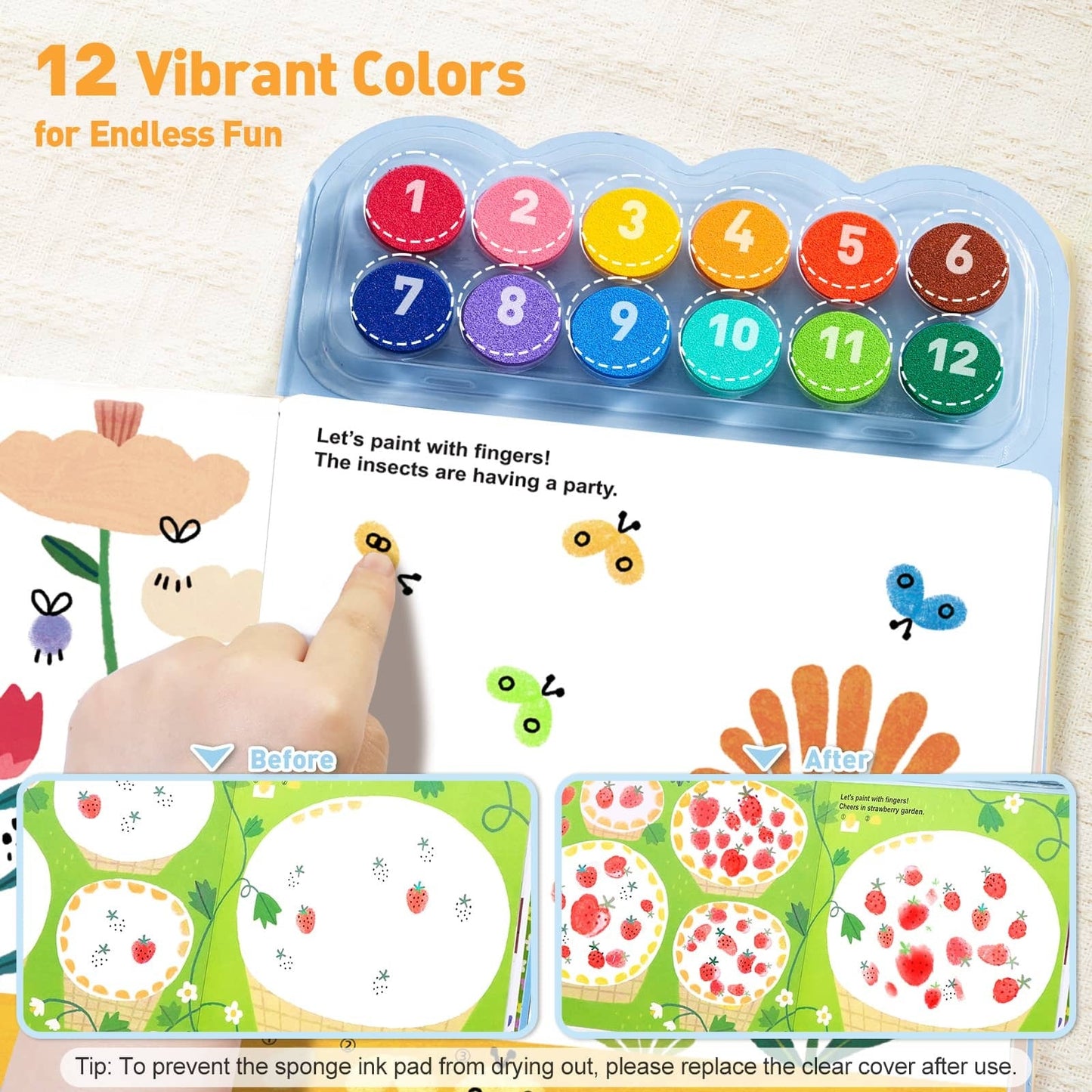 Ultimate finger painting set