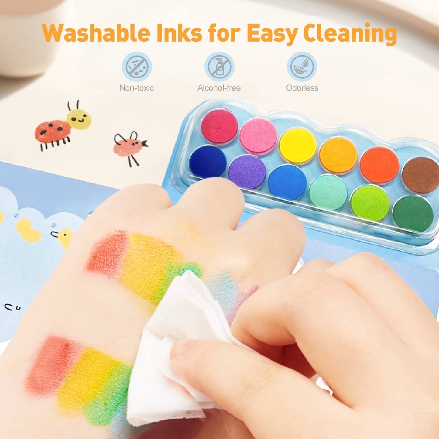Ultimate finger painting set