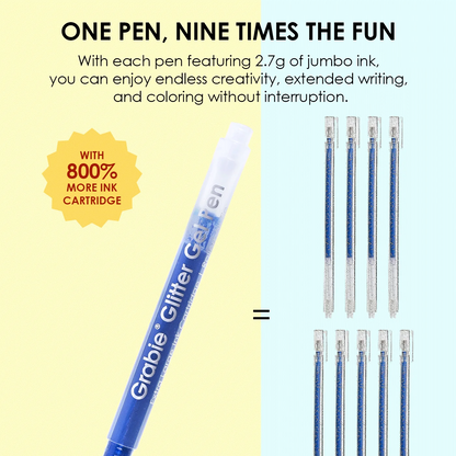 Jumbo Glitter Gel Ink Pen