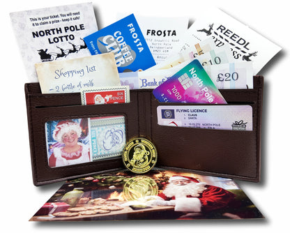 Santa Losts Wallet Kit