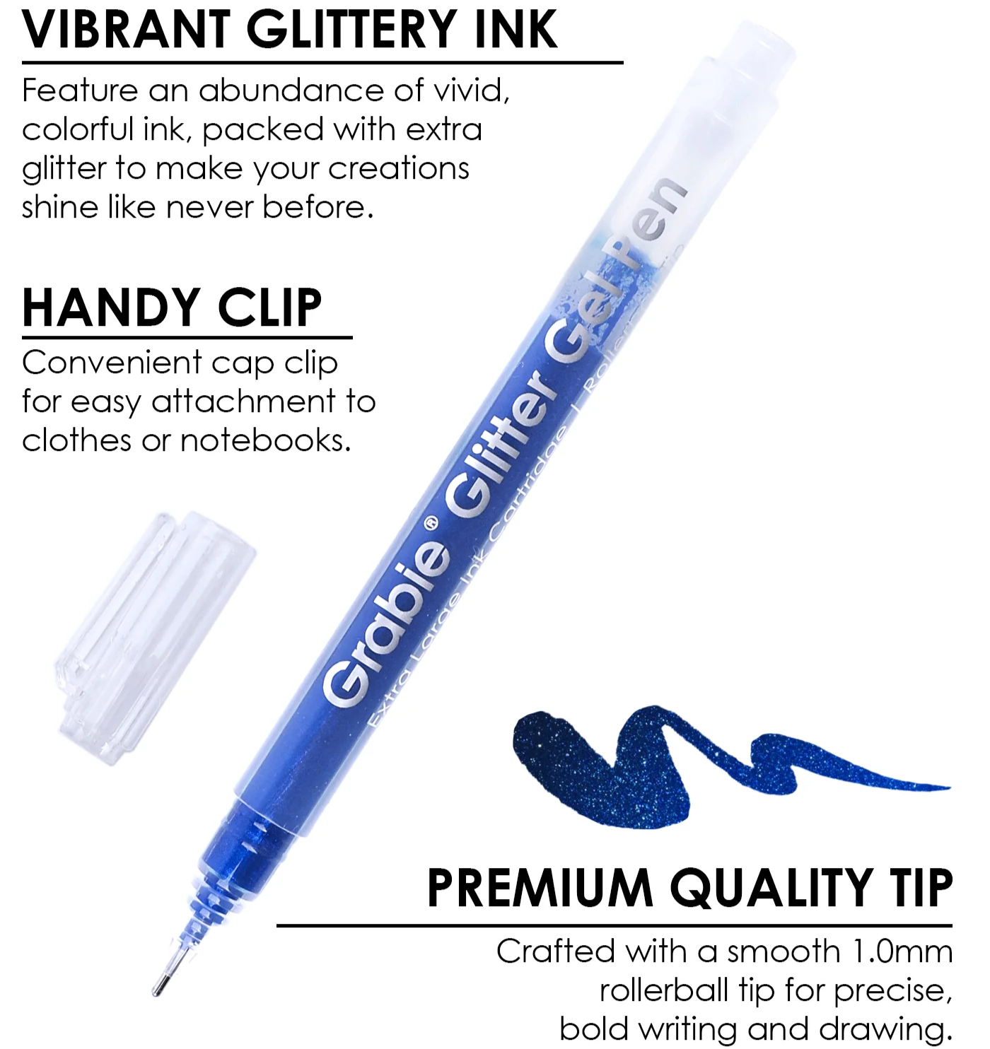Jumbo Glitter Gel Ink Pen